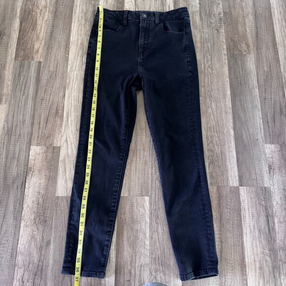 American Eagle Outfitters Women's CURVY Super High Rise Jegging Black Size 8 - Picture 5 of 9